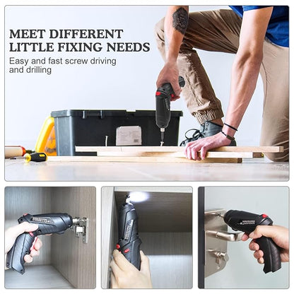 Portable Cordless USB Charging Mini Electric Screwdriver Automatic Screwdriver Hand Drill Wrench Electric Tools